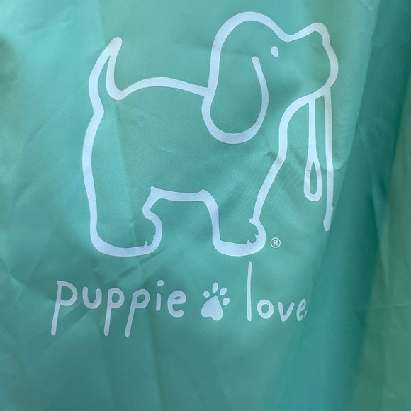 PUPPIE LOVE Windbreaker Mint, Pink & Gray Jacket Women’s XL NWT NEW - Picture 6 of 12